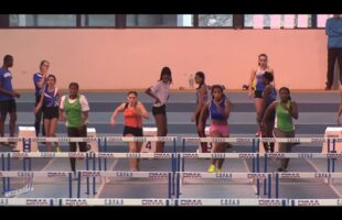 60m Haies – Finale B – CAF – Championnat 92 & 78 Indoor 03/12/2017 – Eaubonne