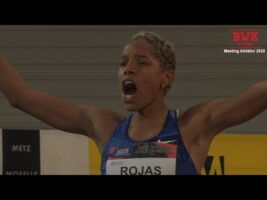 Triple Saut / Triple Jump – Meeting Metz Moselle Athlélor 2020 – Yulimar ROJAS – 09/02/2020