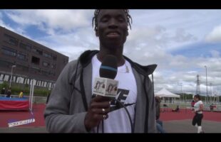 INTERVIEW Louis Francois MENDY – Meeting National 1 de Cergy-Pontoise – 10/06/2019