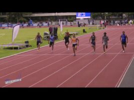 100m – TCM – Groupe 2 – Finale 2 – Meeting National 1 de Cergy-Pontoise – 10/06/2019