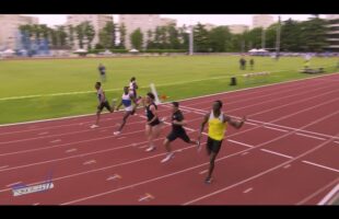100m – TCM – Groupe 1 – Finale C – Meeting National 1 de Cergy-Pontoise – 10/06/2019
