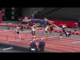 60m Haies – Finale B – JUM – Championnat Régionaux Ca & Ju 27/01/2019 – Bercy