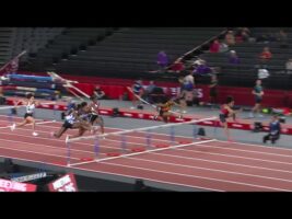 60m Haies – Serie 1 – JUF – Championnat Régionaux Ca & Ju 27/01/2019 – Bercy