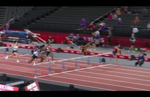 60m Haies – Serie 1 – JUF – Championnat Régionaux Ca & Ju 27/01/2019 – Bercy