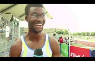 Interview  Axel BAPTISTIDE- Championnats de France Jeunes CA JU – 21/07/2018 – Bondoufle