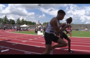 100m – Serie 2 – CAM – Championnats de France Jeunes CA JU – 20/07/2018 – Bondoufle