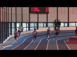200m – Groupe B – Finale 4 – JESM – Championnat 92 & 78 Indoor 02/12/2018 – Eaubonne