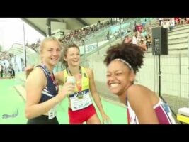 Interview Elina Marie-julie Emma – Championnats de France Jeunes CA JU – 21/07/2018 – Bondoufle