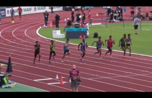 100m – Serie 3 – JUM – Championnats de France Jeunes CA JU – 20/07/2018 – Bondoufle