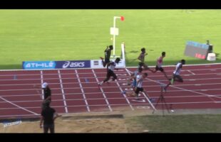 100m – Demi Finale 2 – JUM – Championnats de France Jeunes CA JU – 20/07/2018 – Bondoufle