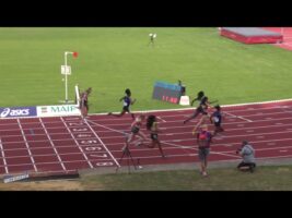 100m – Demi Finale 2 – JUF – Championnats de France Jeunes CA JU – 20/07/2018 – Bondoufle