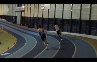 200m – Finale 6 – ESM – Championnat Regionaux 21/01/2018 – Eaubonne