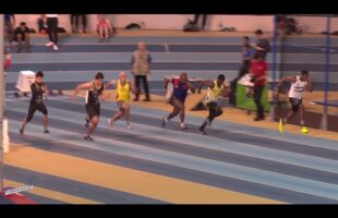 60m – Groupe C – Finale 2 – TCM – 9ème Meeting des Hauts de Seine 07/01/2018 – Eaubonne