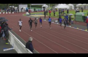 100m – Finale 5 – TCM – Meeting de Villejuif 28/04/2019 – Villejuif