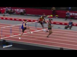 60m Haies – Finale A – JUM – Championnat Régionaux Ca & Ju 27/01/2019 – Bercy