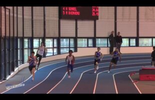 200m – Groupe B – Finale 4 – JESM – Championnat 92 & 78 Indoor 02/12/2018 – Eaubonne