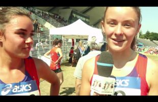 Interview Nais RACASAN Margot – Championnats de France Jeunes CA JU – 21/07/2018 – Bondoufle