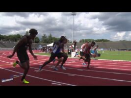 100m – Serie 4 – JUM – Championnats de France Jeunes CA JU – 20/07/2018 – Bondoufle