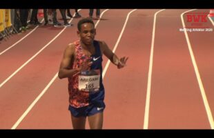 3000m – Meeting Metz Moselle Athlélor – WL Junior Berihu AREGAWI – 09/02/2020