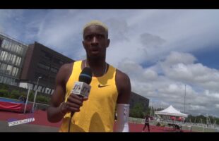 INTERVIEW  Richard DIAWARA MATINGOU – Meeting National 1 de Cergy-Pontoise – 10/06/2019