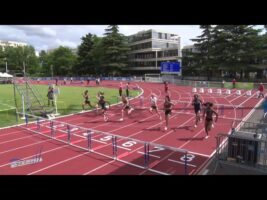 100m Haies – TCF – Finale A – Meeting National 1 de Cergy-Pontoise – 10/06/2019