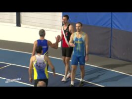 60m Haies – Finale 1 – M35-45 – Championnat LIFA Master Indoor 12/01/2019 – Eaubonne