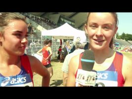 Interview Nais RACASAN Margot – Championnats de France Jeunes CA JU – 21/07/2018 – Bondoufle