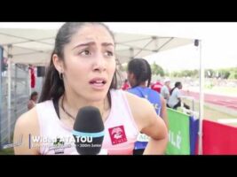 Interview  Wided ATATOU – Championnats de France Jeunes CA JU – 21/07/2018 – Bondoufle