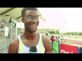 Interview  Axel BAPTISTIDE- Championnats de France Jeunes CA JU – 21/07/2018 – Bondoufle