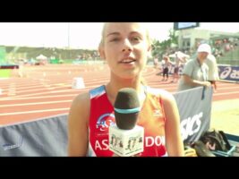 Interview Mathilde VALADIER – Championnats de France Jeunes CA JU – 20/07/2018 – Bondoufle